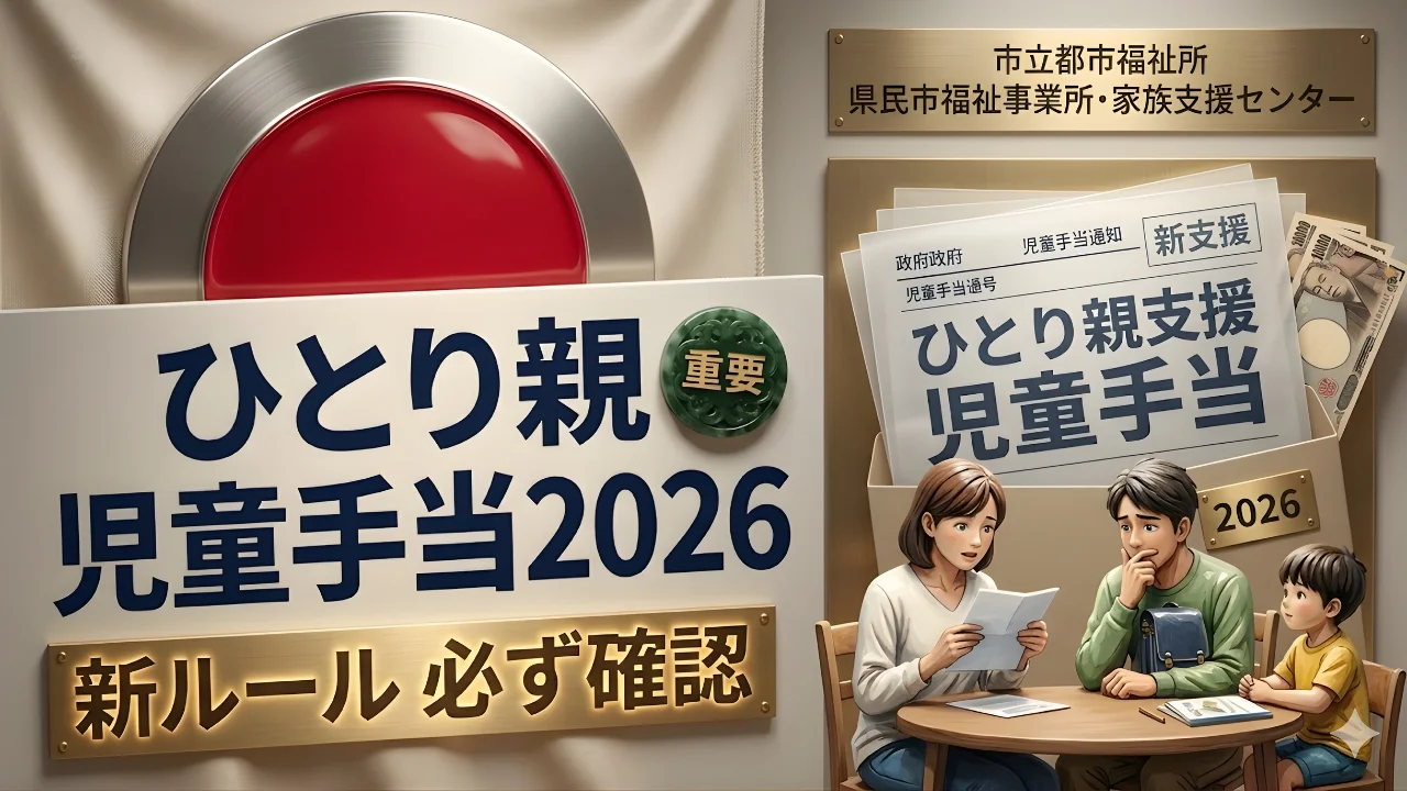 2026年ひとり親家庭の児童手当